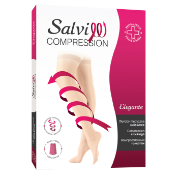 Elegante pończochy (palce zamknięte) I st.22-27 mmHg 280 DEN